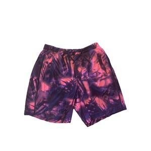 Lululemon Surge Shorts 9" Men's Medium Red‎ Black 4 Way Stretch Lined Active